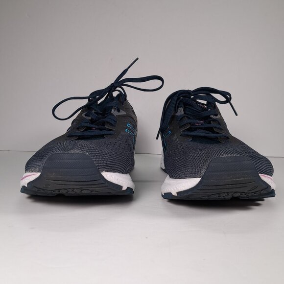 Asics Athletic Shoes Women 11.5 WIDE GT-1000 Black Purple Blue Running 1012A879 - Picture 9 of 16